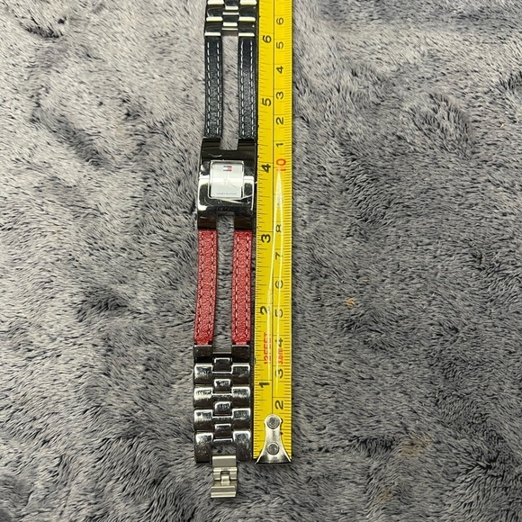 Tommy Hilfiger Accessories - Tommy Hilfiger Red Blue Strap Stainless Watch